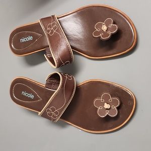 Nicole slip on sandals 10m